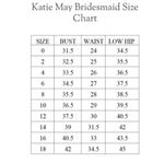 Katie May Back Cut Out Trumpet Gown Cleo Plunging Maxi Dress Size 16 NWT $450 Photo 15