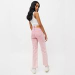 BDG 🤠Urban Outfitters  Issa Cowboy Jeans Hi Waisted Straight Leg Pink Washed 27🎀 Photo 1