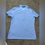 Callaway  Womens Blue Short Sleeve Snap Front Activewear Golf Shirt large Photo 7