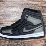 Crocs Air Jordan 1 Grey/Black Croc Jibbitz New Photo 0