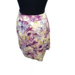 Christopher & Banks  Size 12 Floral Lined Cotton Skirt Career Church Photo 3