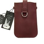 K. Carroll Accessories Red Crossbody Pouch Purse RFID Protection Travel NEW Photo 0