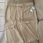 Michael Kors MICHAEL  Khaki Utility Belted Ankle Pants Photo 3