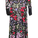 Dress the Population  Black Label Maxi Dress Ava Floral-Embroidered Gown Size XL Photo 0