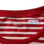Offline by Aerie Red/White Striped Seamless Crop Top Women's Top Sz Medium 72 Photo 2
