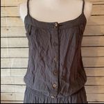 Mine Grey Romper With Pockets Size Medium Gray Photo 4