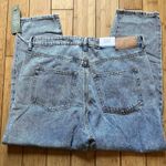 H&M NWT  LOOSE MOM JEANS Divided High Waist Ankle Length Med Blue Wash US 14 Photo 9