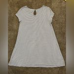 Mossimo Women's Striped Mini T Shirt Dress Black and White Size M Photo 3