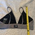 Chestee EVREE Bold Basics deep cut Sports Bra, NWOT Size XL Gray Photo 3