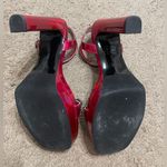 Karl Lagerfeld  Paris Jala Pink Metallic Ankle Strap Platform Heels Sandals Photo 10