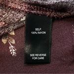 Buckle  BKE Boutique Floral Bell Sleeve Blouse with Rhinestone and Lace Details Photo 7