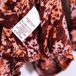 Free People Lady Luck High Neck Long Sleeves Cut Out Back Mini Tunic Dress Red Photo 1