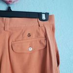 Tommy Bahama Vintage  Orange Silk Shorts Photo 4