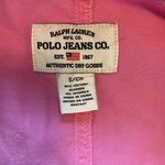 Ralph Lauren  Pink Trucker Jacket Size Small Polo Vintage Photo 6