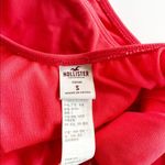 Hollister Bright Coral Strappy Front One Piece Swimsuit Size Small Photo 5