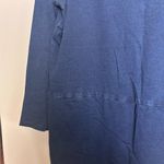 PureJill J. Jill Indigo Navy Blue Denim Look Classic Faux Wrap Skirt Dress Size undefined Photo 5