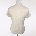 Sheer Ivory Lace V Photo 4