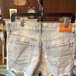 Aero Blue Distressed Jean Shorts with Frayed Hem NWT​ Size 6 Photo 2