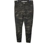 Tinseltown  Girls‎ Camo Moto Jeggings Size 3 Olive Green Photo 0