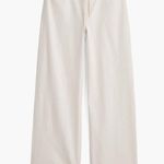Madewell NWT Drawstring High Waist Superwide Leg Jeans (Vintage Canvas) Photo 5