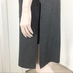 Joan Vass  Gray Sleeveless Duster Vest S Photo 6