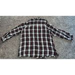 Dress Barn black/white flannel bejeweled shoulders diamond buttons size 3X Photo 7