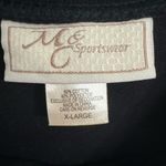 MCCC Sportswear Women's Black French Terry Holiday Graphic Sweatshirt XL Photo 1