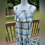Copper Key Plaid sundress jr large new Photo 1