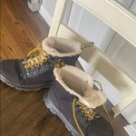 Dr. Martens Black and White Boots with Gold Laces Photo 9