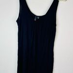 Black Flowy Tank Dress Photo 1