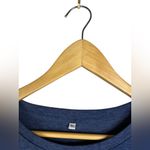 Americana US Distressed Country Flag Vibrant Blue Patriotic Star Casual T Photo 3