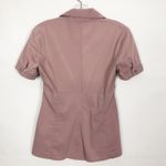 New York & Company Womens Top 4 Twisted Front Business Career Office Siren Chic Pink Photo 6