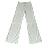 McGuire Denim NWT McGuire Linen Blend Wide-Leg Trouser Pants Button Fly Nautical Blue size 27 Photo 5