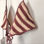 Somedays Lovin NEW REVOLVE ' Miles Crochet Tie Halter Swim Top L Photo 45