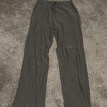 ZARA  Textured Pants Sea Green Photo 3