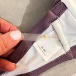 Shade & Shore Mauve Crochet Halter Underwired Bikini Top Size 36DD Photo 7