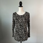 Mario Serrani  | Animal Print Top Sz S Photo 9