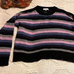Madewell  Cardiff Striped Crewneck Sweater in Coziest Yarn xxs Photo 5