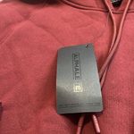 Alphalete  Signature Maroon Cropped Fleece Hoodie Small NWT‎ Photo 4