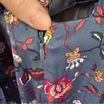 Victoria's Secret Victoria’s Secret Luxe Floral Print Grey Open Back Jumpsuit Photo 10