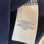 Lands' End  Serious Sweats Navy Pullover Photo 3