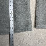 Patagonia Women's Small Grey Teddy Fleece 1/2 Zip Pullover Sweatshirt Photo 4