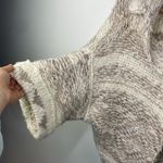 Sleeping On Snow Sweater Womens Beige Cardigan Open Asymmetrical Flowy XS Photo 4