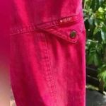 Vintage Red Faded Denim Heart Dors Ankle Jeans Size 4 Photo 6