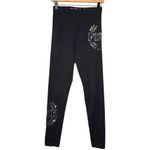 PINK - Victoria's Secret VS PINK‎ Sequin Heather Gray Leggings Photo 1