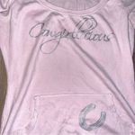 American Vintage Pink Long Sleeve Top with Front Pocket Photo 1