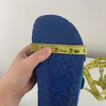 Birkenstock Two Tone Blue Leather Arizona Dual Strap Summer Slip On Sandals Photo 12