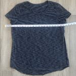 Lululemon  Heathered Blue Short Sleeve Tee Size 10 Photo 2