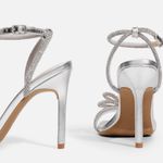 Dream Paris Dream Pairs Glittering Silver Heels Photo 3