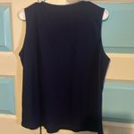 Alia dark blue Sleeveless Top Size L Photo 3
